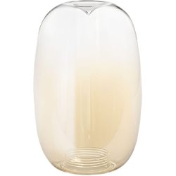Lampenschirm Fiora Braun Glas 20 cm 28 cm - Farbe: cognac - Lampenschirm