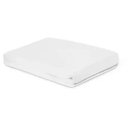 Fixleintuch Pia Weiss Baumwolle B 180 cm - Material: 100% Bio-Baumwolle - Fixleintuch