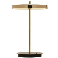 UMAGE Tischlampe Asteria Gold Aluminium/Stahl 20 cm 20 cm - LED - Lichtfarbe: Warmweiss - Tischlampe- LED Energiesparlampe