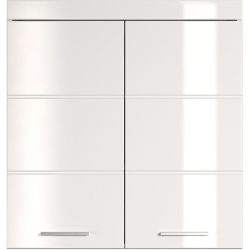 Hängeschrank Clairo Weiss Holz 73 cm 23 cm 77 cm - Material: Holzwerkstoff - Hängeschrank