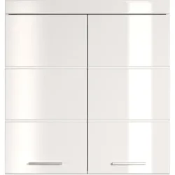 Hängeschrank Clairo Weiss Holz 73 cm 23 cm 77 cm - Material: Holzwerkstoff - Hängeschrank