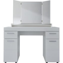 Schminktisch Guts Weiss Holz 120 cm - Material: Holzwerkstoff - Schminktisch