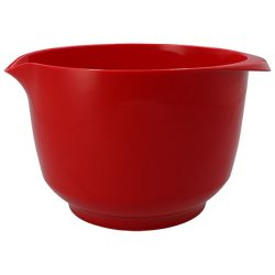 Birkmann Rührschüssel Bake Rot Blech 24 cm - Farbe: cherry - Material: Weissblech - Rührschüssel