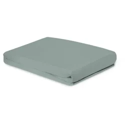Esprit Fixleintuch Mila Weiss Baumwolle 140 cm - Material: Bio-Baumwolle - Fixleintuch