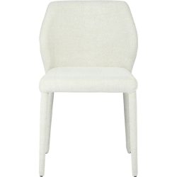 Stuhl Talia Beige Metall/Polyester 55 cm - Material: Polyester/Metall - Stuhl