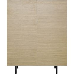 Highboard Zuma Holz 100 cm 125 cm - Farbe: natur - Material: MDF - Highboard