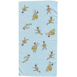 Strandtuch Schellenursli Mehrfarbig Baumwolle 140 cm 70 cm - Farbe: multicolor - Strandtuch