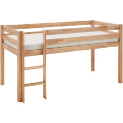 Kinderbett Pino Braun Holz 90 x 200 cm - Farbe: buche - Kinderbett
