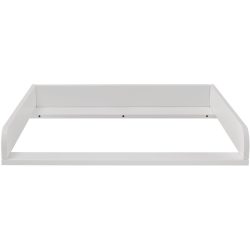 Wickelauflage Maxi Weiss Holz 72.8 cm 43.74 cm - Material: MDF - Wickelauflage
