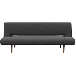 Bettsofa Unfurl Beige Stoff 200 cm 95 cm Klappbar - Bettsofa