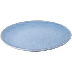 Teller flach Lorraine Blau Steingut 27.3 cm - Material: Stoneware - Teller flach