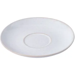 Untertasse Lorraine Weiss 2.3 cm - Farbe: creme - Material: Stoneware - Untertasse