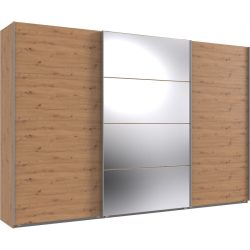 Kleiderschrank Neord Braun Holz 360 cm 64 cm 236 cm - Farbe: Eiche Nachbildung - Material: Holzwerkstoff - Kleiderschrank