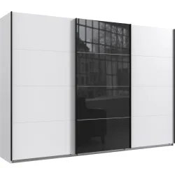 Kleiderschrank Neord Weiss Holz 313 cm 64 cm 236 cm - Material: Holzwerkstoff - Kleiderschrank