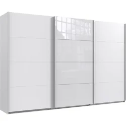 Kleiderschrank Neord Weiss Holz 313 cm 64 cm 208 cm - Material: Holzwerkstoff - Kleiderschrank