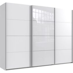 Kleiderschrank Neord Weiss Holz 270 cm 64 cm 208 cm - Material: Holzwerkstoff - Kleiderschrank