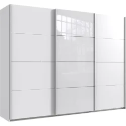 Kleiderschrank Neord Weiss Holz 270 cm 64 cm 208 cm - Material: Holzwerkstoff - Kleiderschrank