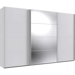 Kleiderschrank Neord Weiss Holz 360 cm 64 cm 236 cm - Material: Holzwerkstoff - Kleiderschrank