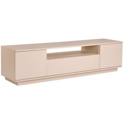 TV-Möbel Georis Braun/Grau Holz 180 cm 44.6 cm 44.5 cm - Farbe: taupe - Material: Holzwerkstoff - TV-Möbel