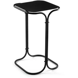 Beistelltisch Blank Schwarz Metall 30 cm - Beistelltisch