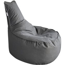 Sitzsack Beany Grau Polyester 70 cm - Farbe: Dunkelgrau - Sitzsack