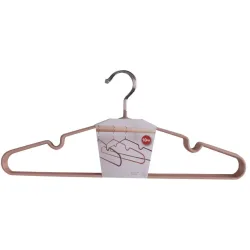 Kleiderbügel-Set Fenaro Rosa Metall 41 cm 18 cm - Farbe: Altrosa - Kleiderbügel-Set