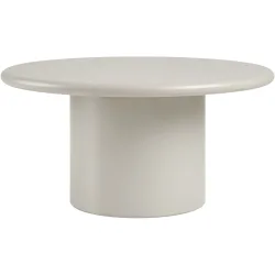 Salontisch Farado Beige MDF 80 cm - Farbe: sand - Salontisch