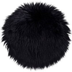 Sitzkissen Qirena Schwarz Polyester 35 cm 35 cm - Sitzkissen
