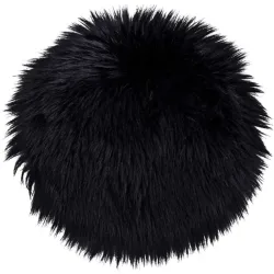 Sitzkissen Qirena Schwarz Polyester 35 cm 35 cm - Sitzkissen