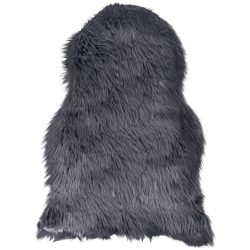 Kunstpelz Qirena Grau Polyester/Kunstfell 85 cm 50 cm - Kunstpelz