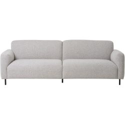 Sofa Pavora Grau Polyester 228 cm 93 cm - Farbe: hellgrau - Sofa
