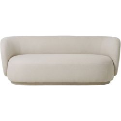 Sofa Orvento Beige Polyester 86 cm 185 cm - Farbe: sand - Sofa