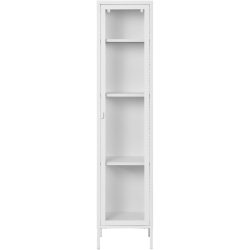 Vitrine Soreva Weiss Stahl/Glas 40 cm 180 cm 35 cm - Vitrine