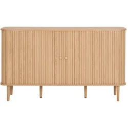 Sideboard Rimora Braun Holz 40 cm 79 cm - Farbe: Nature - Material: MDF - Sideboard