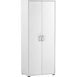 Aktenschrank Neil Weiss Holz 65.1 cm 41 cm 163.6 cm - Material: Holzwerkstoff - Aktenschrank