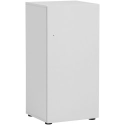 Garderobenschrank Dorla Weiss Holz 45.4 cm 92.6 cm 40.6 cm - Material: Holzwerkstoff - Garderobenschrank