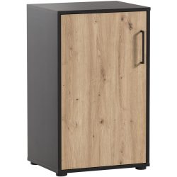 Aktenschrank Nio Schwarz Holz 50.95 cm 41 cm 83.6 cm - Material: Holzwerkstoff - Aktenschrank