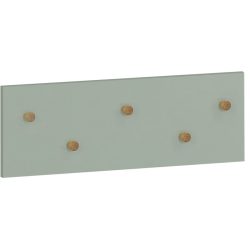 Garderobenpaneel Arne Grün Holz 55.9 cm 4.6 cm 19.5 cm - Material: Holzwerkstoff - Garderobenpaneel