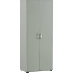 Aktenschrank Neil Grün Holz 65.1 cm 41 cm 163.6 cm - Material: Holzwerkstoff - Aktenschrank