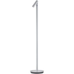 Designer-Stehlampe Bankamp POINT aluminium matt dimmbar H 125 cm - LED - Lichtfarbe: Extra warmweiss - Material: Aluminium/Stahl - Designer-Stehlampe-