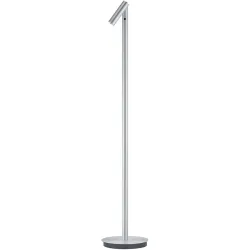 Designer-Stehlampe Bankamp POINT aluminium matt dimmbar H 125 cm - LED - Lichtfarbe: Extra warmweiss - Material: Aluminium/Stahl - Designer-Stehlampe-