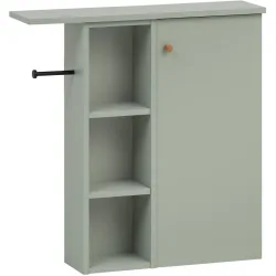 Unterschrank Arne Grün Holz 70.7 cm 17 cm 74.3 cm - Material: Holzwerkstoff - Unterschrank