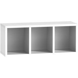 Wandregal Arne Schwarz Holz 60.2 cm 24.7 cm - Material: Holzwerkstoff - Wandregal