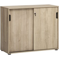 Aktenschrank Kontor Braun Holz 100 cm 41 cm 83.6 cm - Farbe: eiche - Material: Holzwerkstoff - Aktenschrank