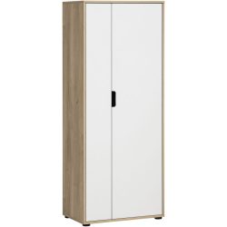 Aktenschrank Kontor Weiss Holz 65.1 cm 41 cm 163.6 cm - Material: Holzwerkstoff - Aktenschrank