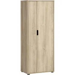 Aktenschrank Kontor Braun Holz 65.1 cm 41 cm 163.6 cm - Farbe: eiche - Material: Holzwerkstoff - Aktenschrank