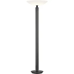 Designer-Stehlampe Bankamp Logan anthrazit dimmbar H 180 cm - Farbe: anthrazit eloxiert - LED - Lichtfarbe: Extra warmweiss - Material: