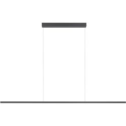 Designer-Pendellampe Bankamp Hexagon anthrazit 180 cm - Farbe: anthrazit eloxiert - LED - Lichtfarbe: Extra warmweiss - Material: Aluminium/Stahl -