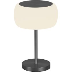 Designer-Tischlampe Bankamp Bold schwarz dimmbar D 22.5 cm - LED - Lichtfarbe: Extra warmweiss - Material: Aluminium/Stahl - Designer-Tischlampe- LED