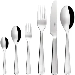 Sola Besteck-Set 36-tlg. Cannes Grau - Farbe: chrom - Material: Chromnickelstahl 18/10 - Besteck-Set 36-tlg.